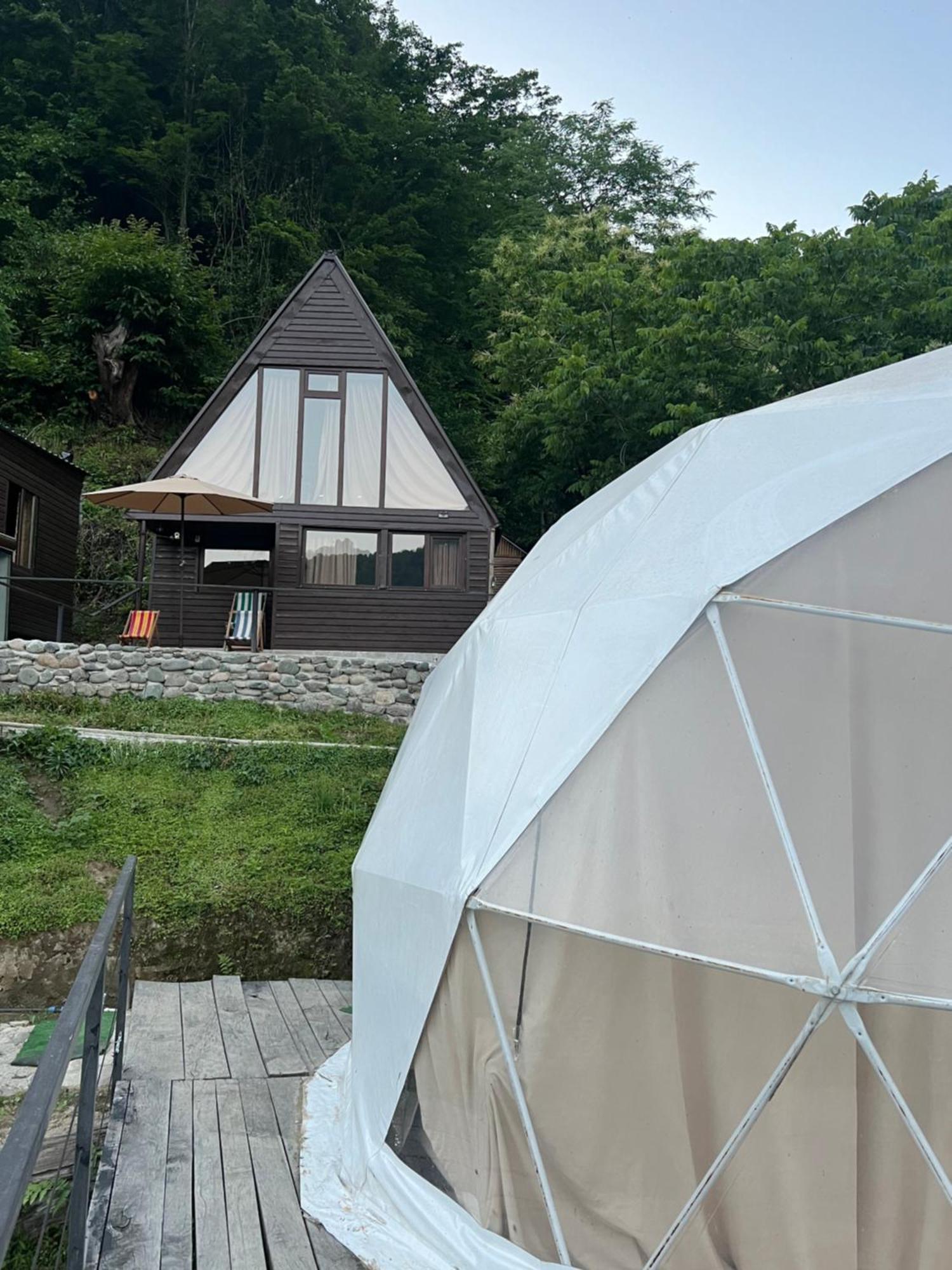 Mtirala Glamping 호텔 Chakvistavi 외부 사진